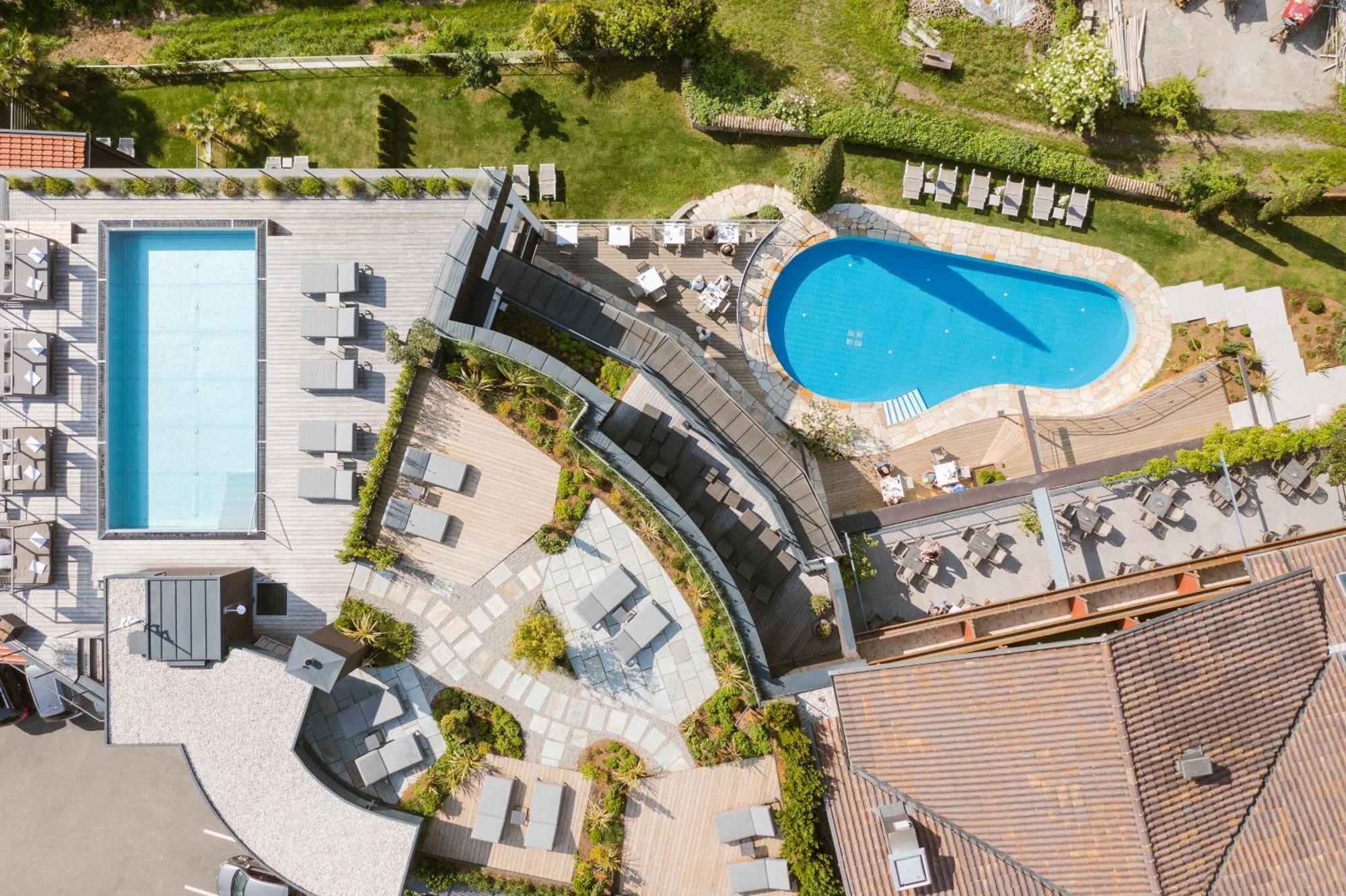 Landsitz Stroblhof Hotell Tirolo Exteriör bild